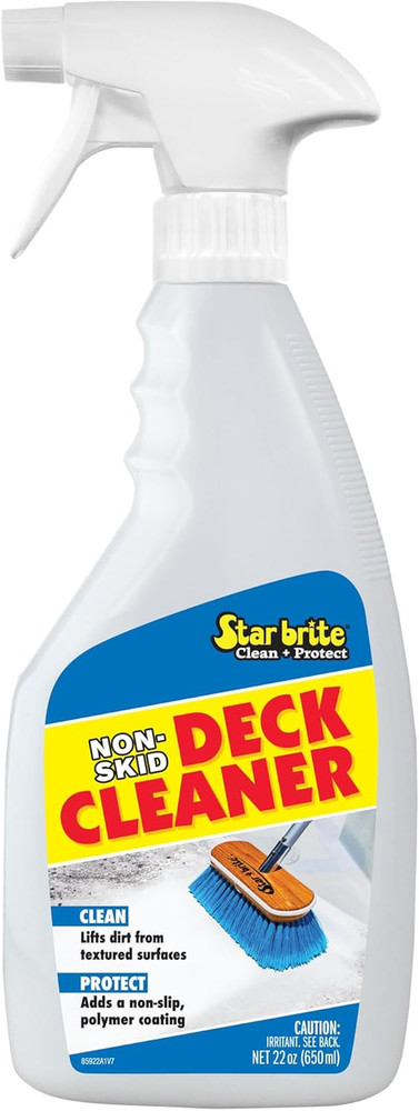 Non-Skid Deck Cleaner & Protectant – Lift Dirt & Stains from Fiberglass, Painted