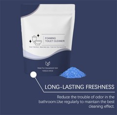Restorabowl Foaming Cleaning Powder Fresh Scent Fast Dissolving Daily Care