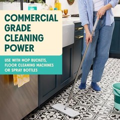 Concentrated Floor Cleaner, Bright Lemon Scent, 6-Pack