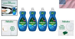 Multi-Surface Ultra Dish Liquid – 32.5 Fl Oz (Pack of 4) – Kosher & Paraben-Free