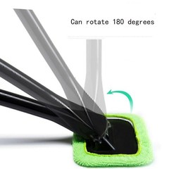 3-Pack Windshield Cleaning Tool Kit Car Window Glass Wiper Cleaner Brush
