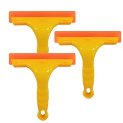 3Pcs Non-Scratch Flexible Soft Silicone Handy Squeegee Car Wrap Tool Water Wiper