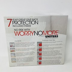 Worry No More Wood Leather Fabric Furniture Protection & Cleaning Kit by UNITERS