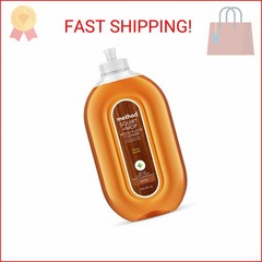 Method Squirt + Mop Hardwood Floor Cleaner, Almond, 25 Ounce, 1 pack, Packaging
