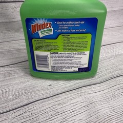 Windex Outdoor Multi-Surface Cleaner Concentrate 32 oz Bottle Hose Attachment