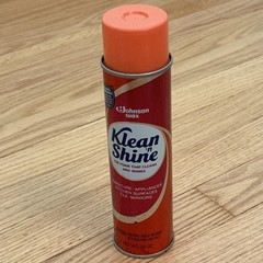 Vintage Johnson Wax Klean ‘n Shine Foam All Purpose Cleaner 10oz Spray Can