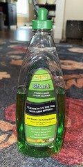 Shark Wood & Hard Floor Cleaner Citrus 28 fl oz 2/3 Full Green Liquid Bottle