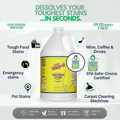 Eco-Friendly Stain Remover Fabric Carpet Upholstery Versatile & Powerful Clean