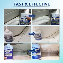 Household Cleaner Gel for Bathroom Shower Kitchen Tile Grout, Sinks Counterto…