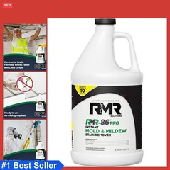Mold Stain Mildew Remover 1 Gallon Professional Grade for Wood Concrete Drywall