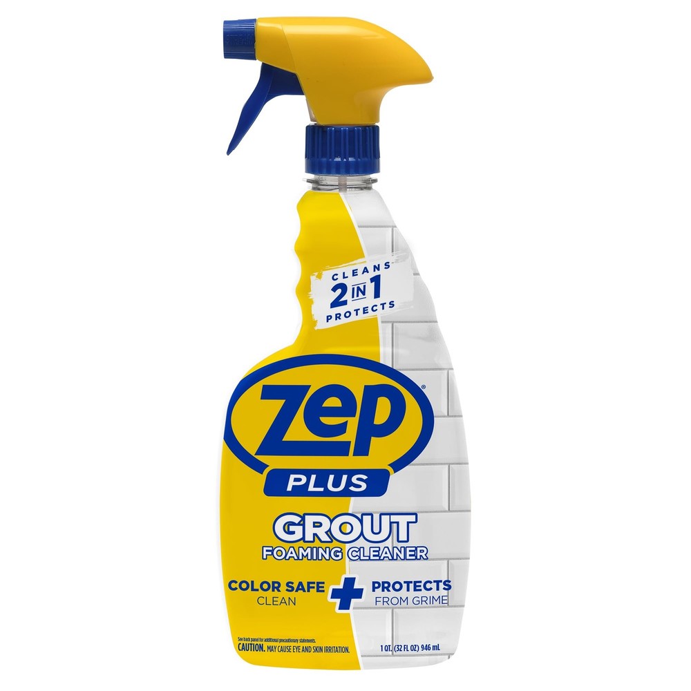 Zep Plus Grout Foaming Cleaner 32 Fl Oz R54212 for Tile & Grout