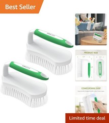 Ergonomic Multi-Surface Cleaning Brushes – Stiff Bristles & Comfortable Grip