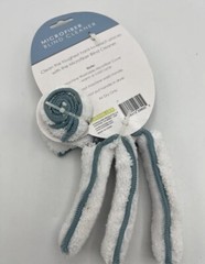 Evriholder -Microfiber Blind Cleaner & Refill Deep Cleaning Declutter-New-Blue