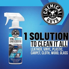 Chemical Guys, Total Interior Cleaner, Protectant & Car Detailer, 16 oz | Cleans