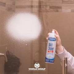 Glass Cleaner Foam, Foaming Action & Spray, 19oz – 2 Pack – Clean Fresh Scent…