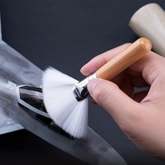 Fiber Hair Clean Dust Removal Brush Tool for Gundam/Military Models Hobby Tools