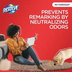 Resolve Pet Specialist Heavy Traffic Foam Carpet Cleaner 22 Fl Oz Pack of 2