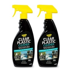 Invisible Glass 92084-2PK Plastic Cleaner 22 Fl Oz Bottles (2 Pack) Streak-Free