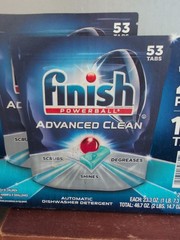 FINISH Powerball Dishwasher Pods, Advanced Clean & Shine, 2 Pack 53ct. 106 Total