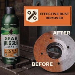 Eco-Friendly Rust Protection Spray (11 oz, 2 Pack) – Rust Remover & Preventer, N