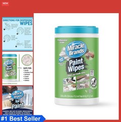 Paint Prep Wipes 60 Count Remove Wet Paint Caulking Adhesive Epoxy Clean Hands