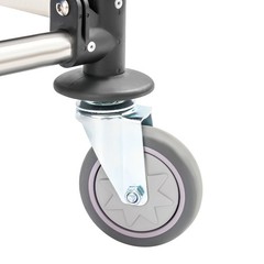 Commercial Laundry Cart Laundry Cart with Wheels Folding Laundry Cart Blue