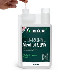 99% Isopropyl Alcohol 32oz – Lab Grade Cleaner for Quartz, Tools & Surfaces – Ea