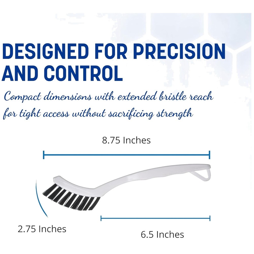 Compact Grout Cleaning Brush with Hanging Holes – Pack of 24
