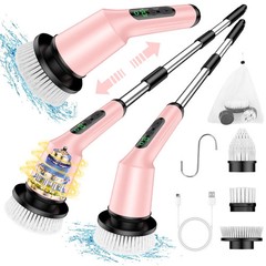 Electric Spin Scrubber for Cleaning Bathroom, Shower Scrubber Cordless Cleaning
