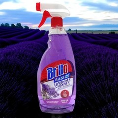 Brillo Basics Lavender Multi-Surface Cleaner – 2-Pack + 6 Broyhill Dish Cloths