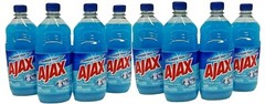 ( LOT 8 Bottles ) Ajax FRESH BATHROOM All Purpose Cleaner 16.9 oz Ea Bottle