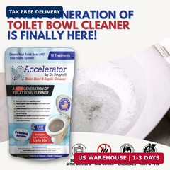 Dr. Pooper Toilet Bowl & Septic Tank Cleaner-Powerful Stain Remover & Odor Elimi