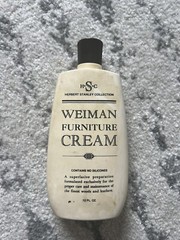 Weiman Furniture Cream Vintage 8 Fl Oz Bottle 75% Full