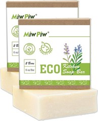 Vegan Dish Soap Bar Pa 2- Lar 5 Ounce – Lather Clean Safe Ingredients-