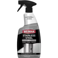 Weiman Stainless Steel Cleaner & Polish Trigger Spray, 12 fl oz