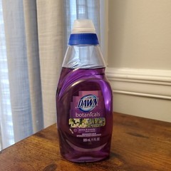 DAWN BOTANICALS Jasmine & Lavender DISH SOAP 11 FL OZ hand wash liquid HTF