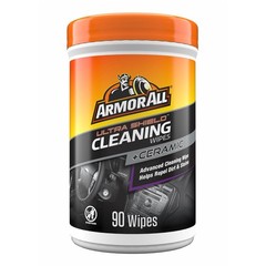 Ceramic Car Cleaning Wipes 90 Count Lemon Ultra Shield Armor All Car Interior