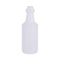 Boardwalk 00016 Easy-Grip Plastic Spray Bottle, 16 oz, Clear, 24/Carton