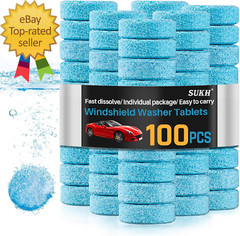 Car Windshield Washer Tablets – Washer Fluid Tablets Glass Cleaner Concentrate C