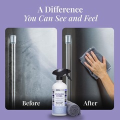 Stainless Steel Cleaner and Polish Lavender Scent Sink