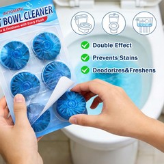 Automatic Toilet Bowl Cleaner Tablets | Long-Lasting Bathroom Tank Cleaner, E…