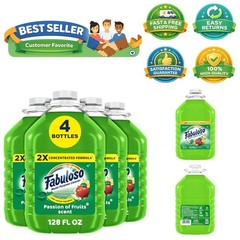 All-Purpose Cleaner with 2X Formula – Refreshing Passion Fruit Aroma, 128 fl oz