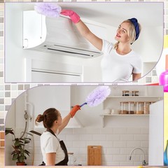 100 Pcs Duster Refills Compatible with Swiffer Dusters Bulk Disposable Replac…