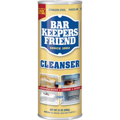Bar Keepers Friend 21 oz Powder All-Purpose Cleaner Polish Cleanser Home 12 pack