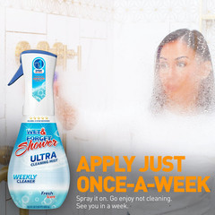 Wet & Forget Shower Ultra Cleaning Mist Fresh Scent 16.9 fl oz 6 Pack