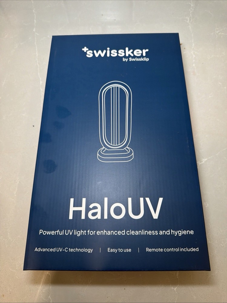 HaloUV Swissker by Swissklip UV-C Light Technology Enhanced Home Cleanliness