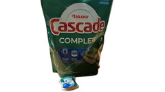 Cascade Complete Dishwasher Detergent ActionPacs Lemon 27ct