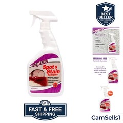Spot and Stain Remover Carpet – Dirt, Juice, Coffee, Wine, Food and Tough Rug…