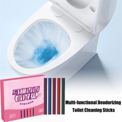 Multi-functional Deodorizing Toilet Cleaning Sticks,Automatic Long-Lasting Fresh