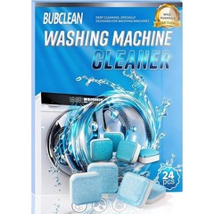 Washing Machine Cleaner Tablets Odor Eliminator Deep Clean All Washers New